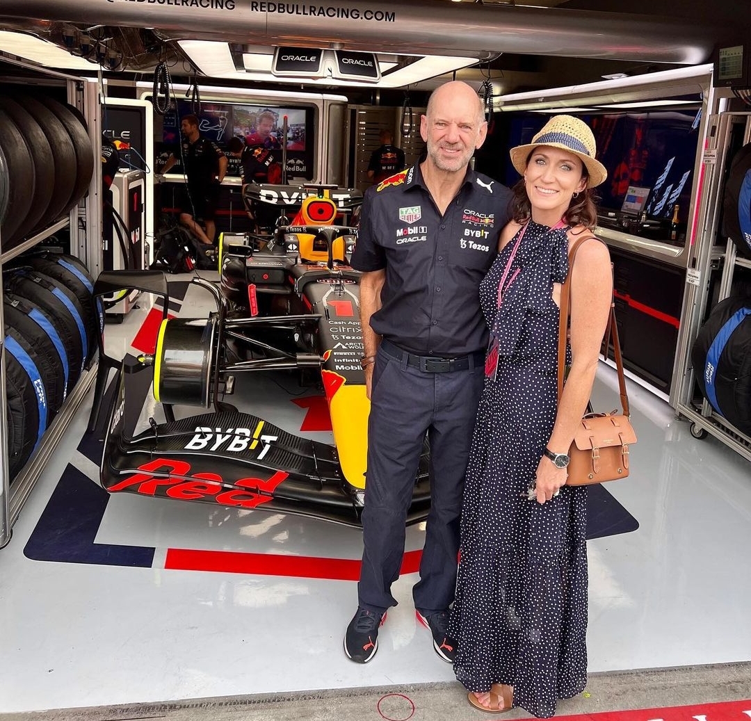 Adrian Newey wife