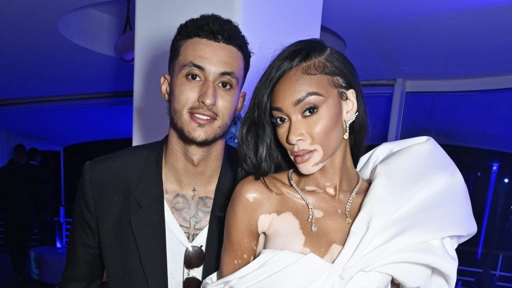 Winnie Harlow and Kyle Kuzma